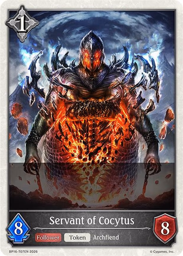 Servant of Cocytus - None (BP16-T07EN)