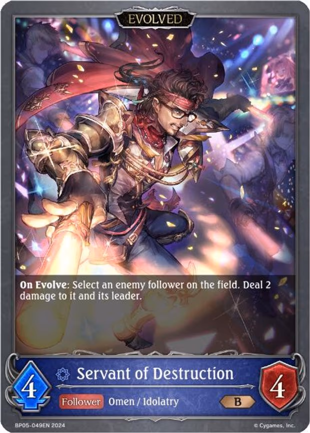 Servant of Destruction - Bronze (BP05-049EN)