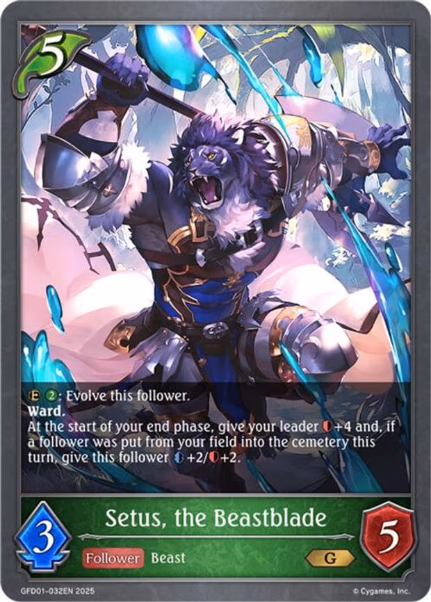 Setus, the Beastblade - Gold (GFD01-032EN)