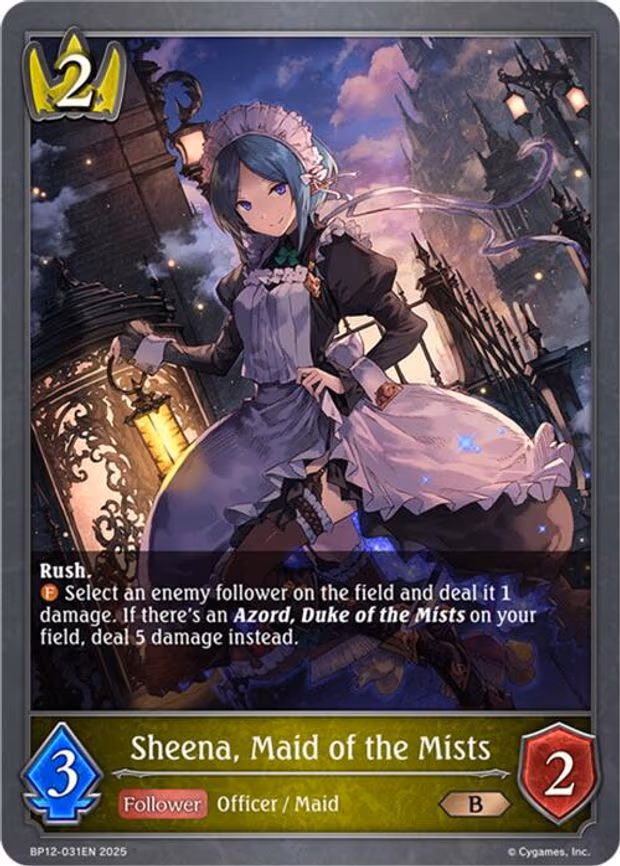 Sheena, Maid of the Mists - Bronze (BP12-031EN)