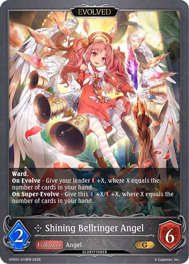 Shining Bellringer Angel - Gold (GFE01-019EN)