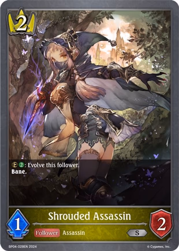 Shrouded Assassin - Silver (BP04-028EN)