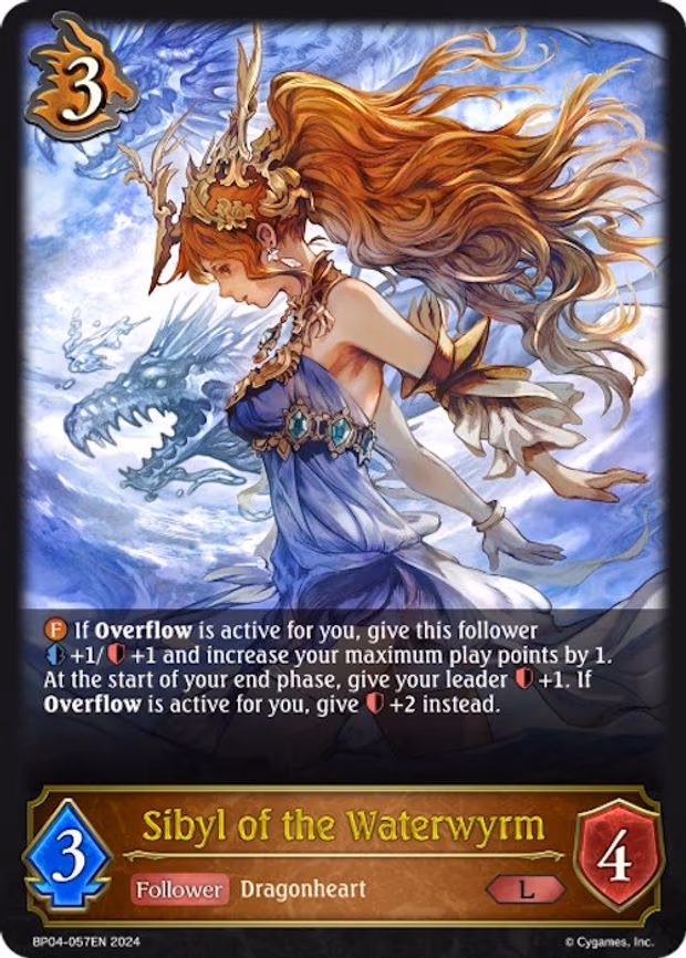 Sibyl of the Waterwyrm - Legendary (BP04-057EN)