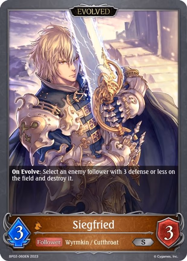 Siegfried - Silver (BP02-060EN)