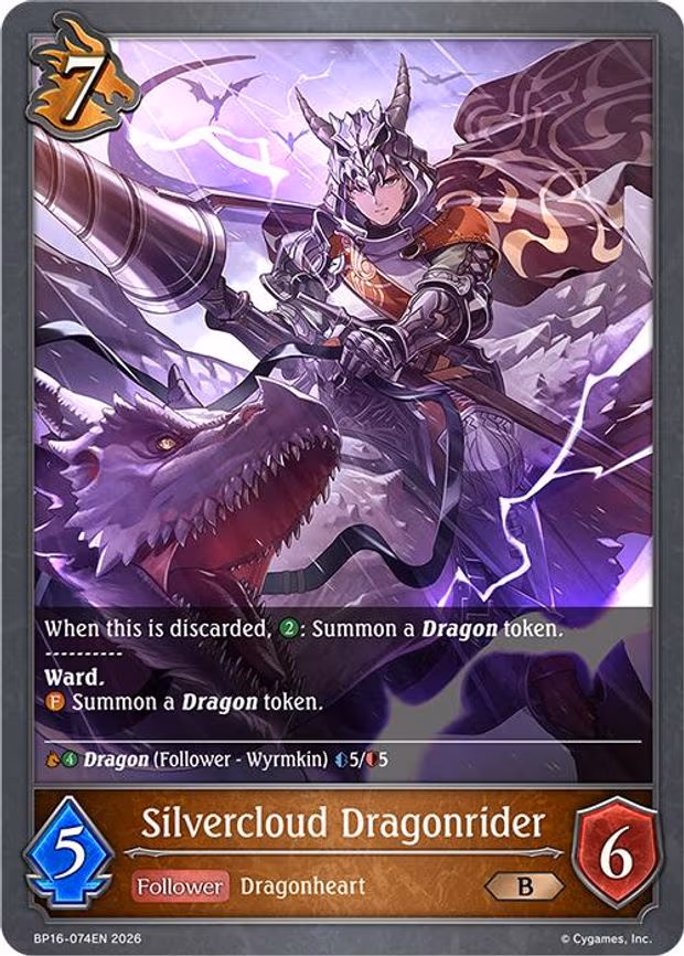 Silvercloud Dragonrider - Bronze (BP16-074EN)