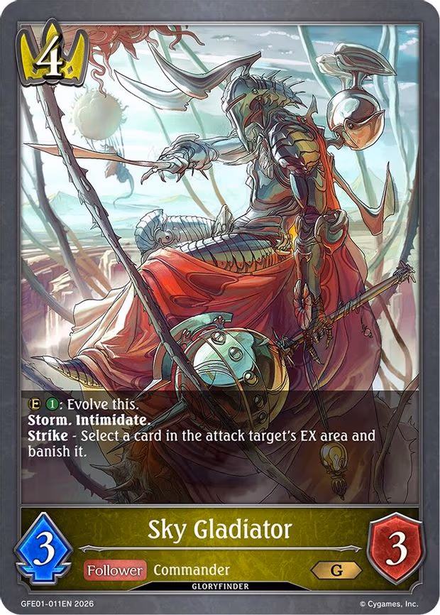 Sky Gladiator - Gold (GFE01-011EN)