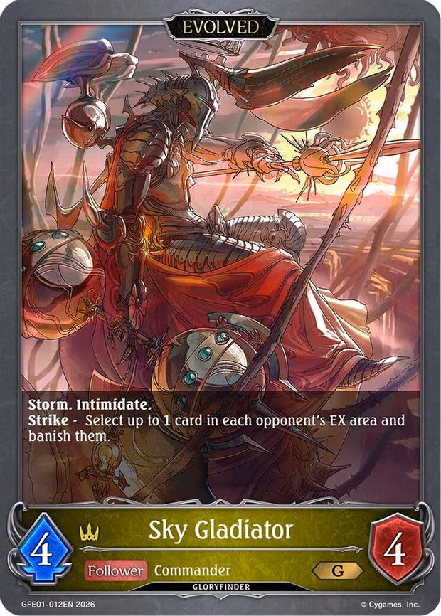 Sky Gladiator - Gold (GFE01-012EN)