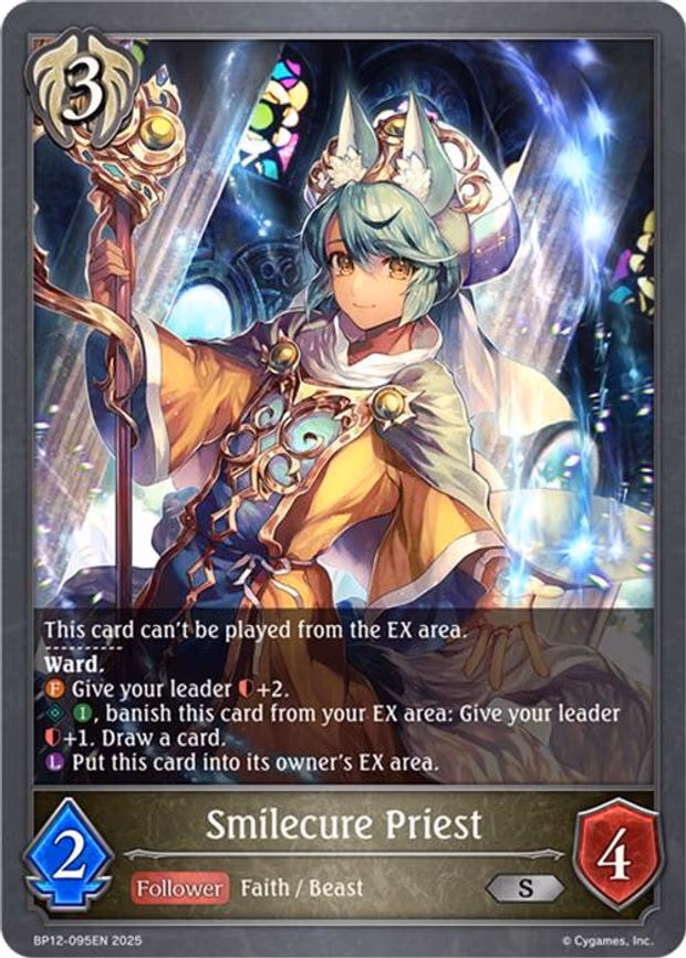 Smilecure Priest - Silver (BP12-095EN)
