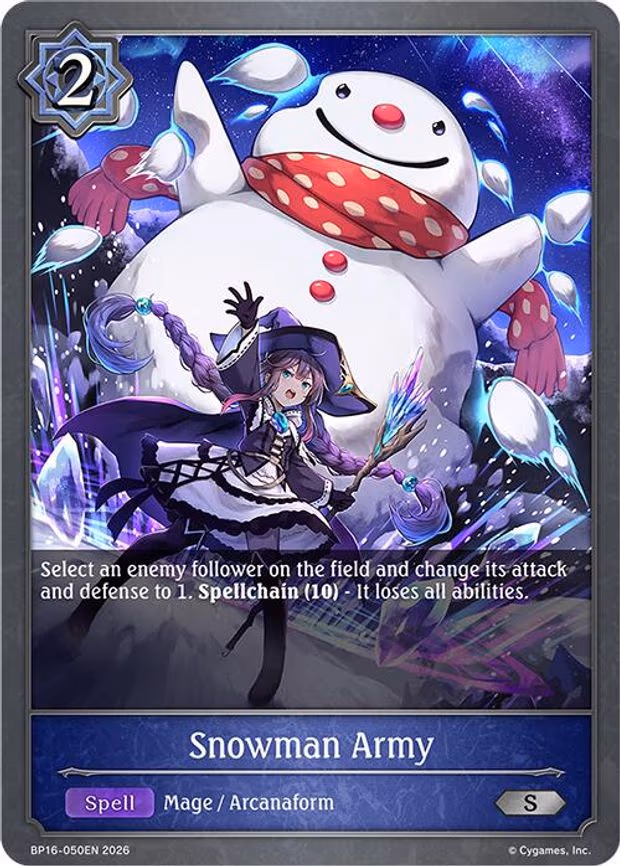 Snowman Army - Silver (BP16-050EN)