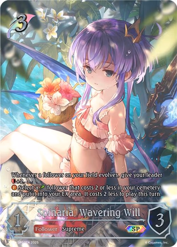 Spinaria, Wavering Will (SP) (SP02EN) - Special (SP01-SP02EN)