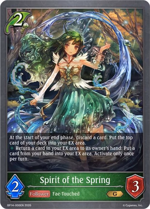 Spirit of the Spring - Gold (BP14-006EN)