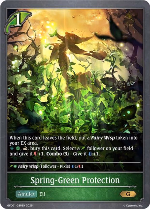 Spring-Green Protection - Gold (GFD01-035EN)