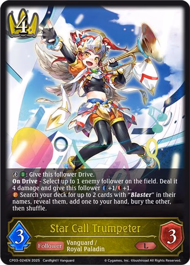 Star Call Trumpeter - Legendary (CP03-024EN)