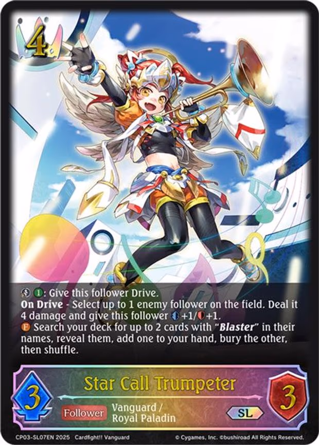 Star Call Trumpeter - Super Legendary (CP03-SL07EN)