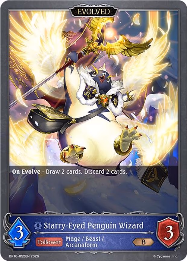 Starry-Eyed Penguin Wizard - Bronze (BP16-052EN)