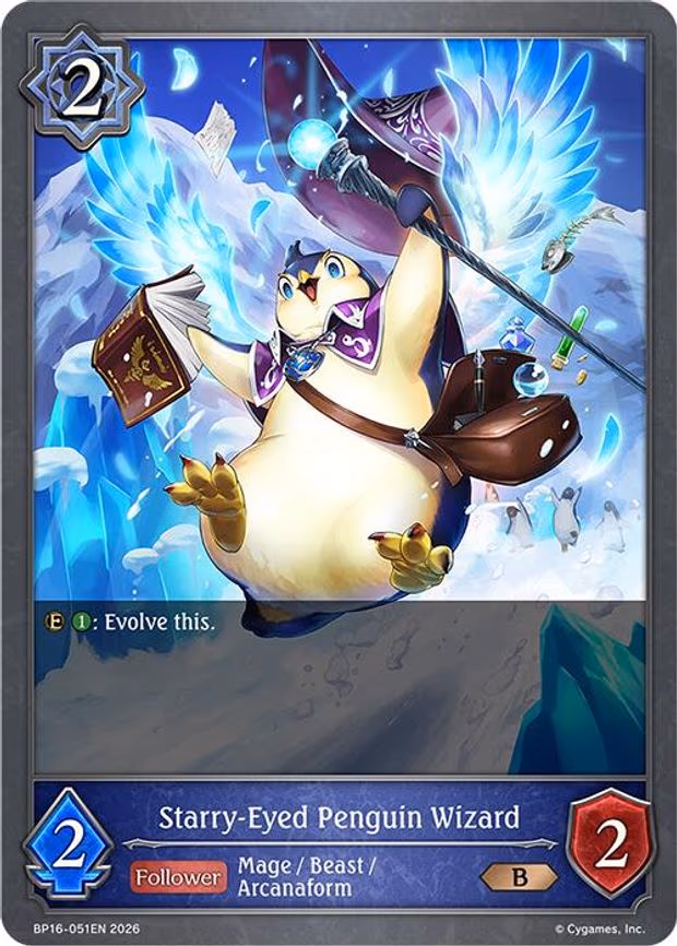 Starry-Eyed Penguin Wizard - Bronze (BP16-051EN)