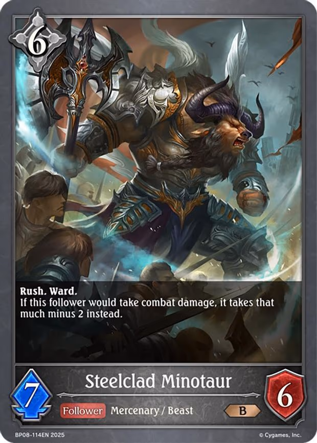 Steelclad Minotaur - Bronze (BP08-114EN)