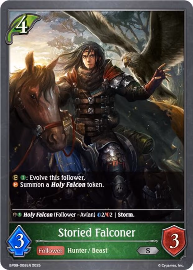 Storied Falconer - Silver (BP09-008EN)