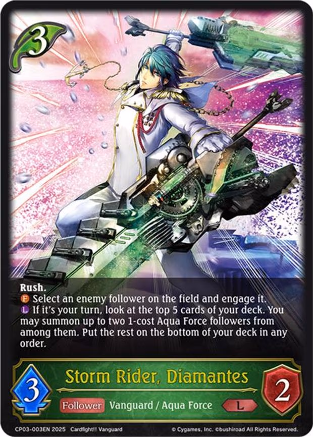 Storm Rider, Diamantes - Legendary (CP03-003EN)