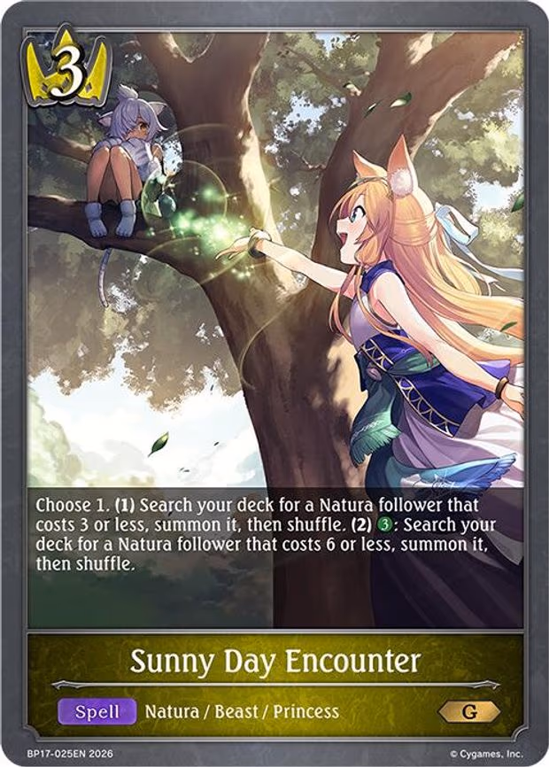 Sunny Day Encounter - Gold (BP17-025EN)
