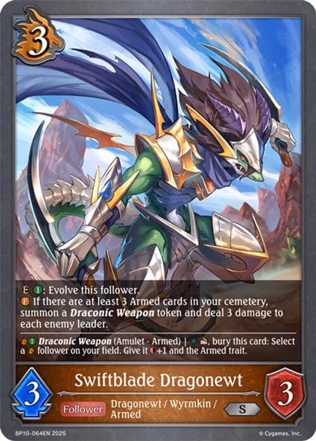 Swiftblade Dragonewt - Silver (BP10-064EN)