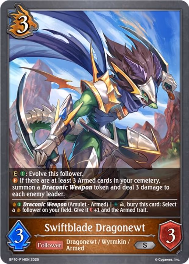 Swiftblade Dragonewt - Premium (BP10-P14EN)