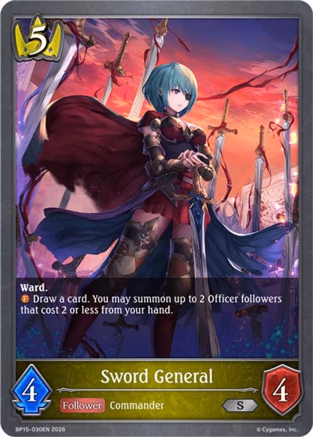 Sword General - Silver (BP15-030EN)