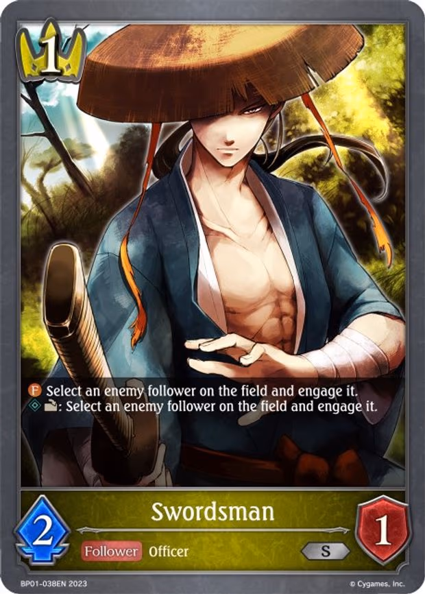 Swordsman - Silver (BP01-038EN)