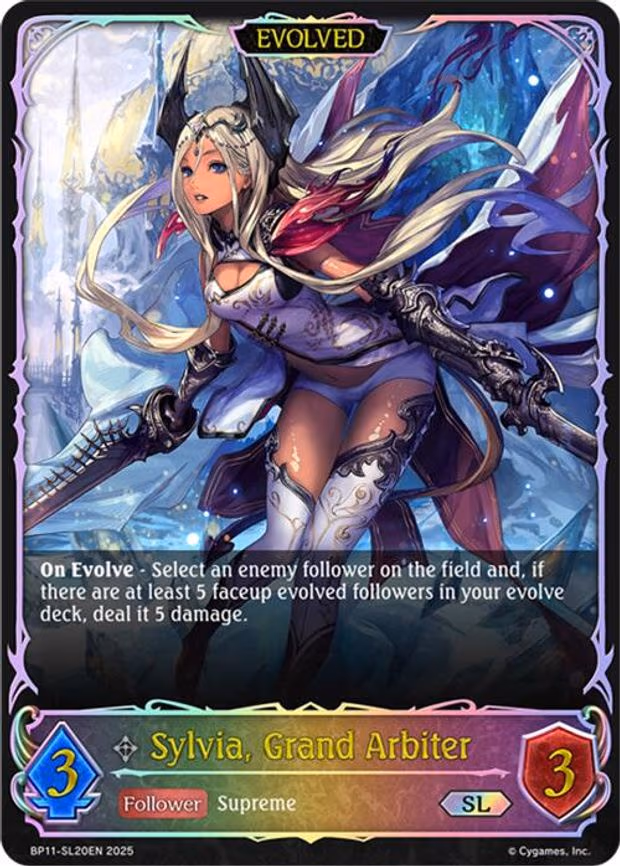 Sylvia, Grand Arbiter - Super Legendary (BP11-SL20EN)