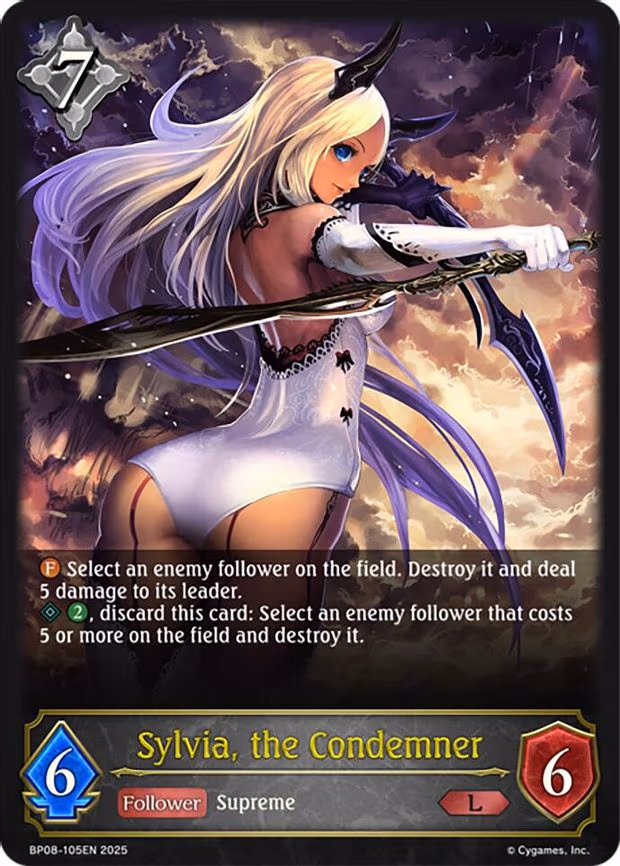 Sylvia, the Condemner - Legendary (BP08-105EN)