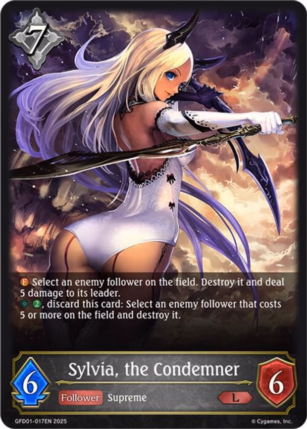 Sylvia, the Condemner - Legendary (GFD01-017EN)