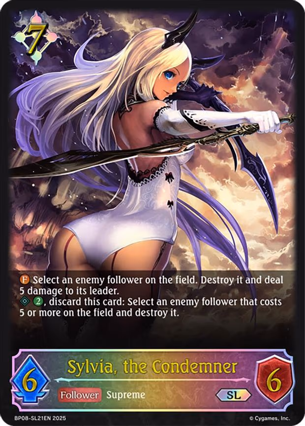 Sylvia, the Condemner - Super Legendary (BP08-SL21EN)