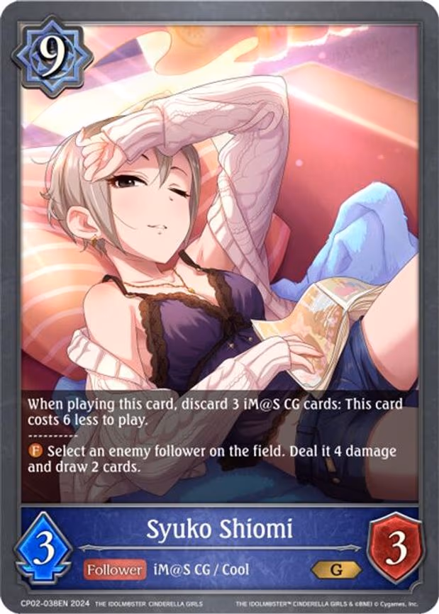 Syuko Shiomi - Gold (CP02-038EN)
