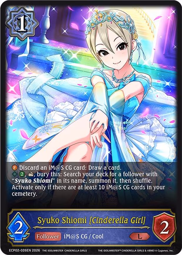 Syuko Shiomi [Cinderella Girl] - Legendary (ECP02-026EN)