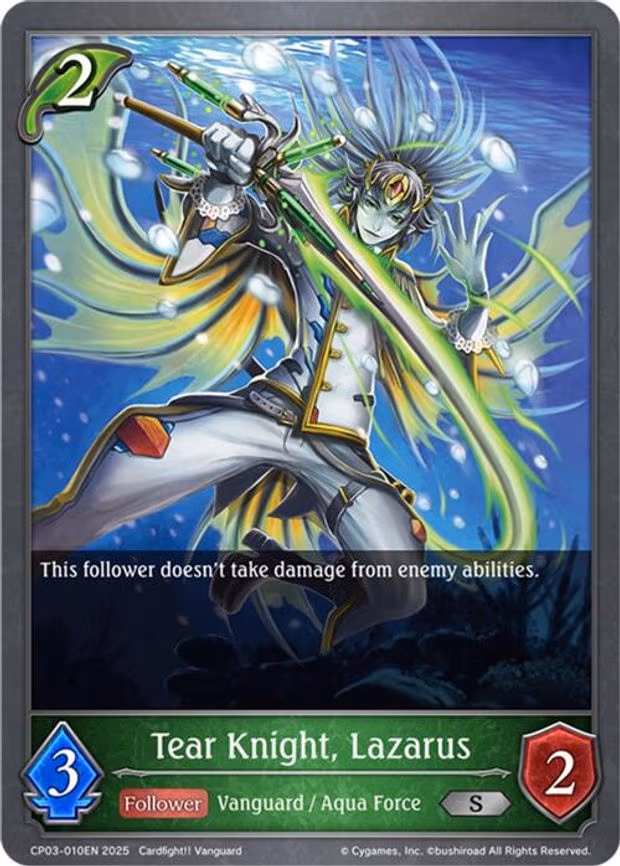 Tear Knight, Lazarus - Silver (CP03-010EN)