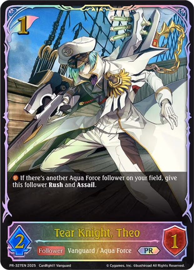 Tear Knight, Theo - Promo (PR-327EN)