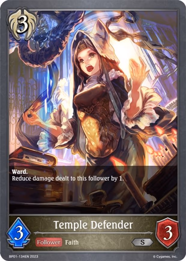 Temple Defender - Silver (BP01-134EN)