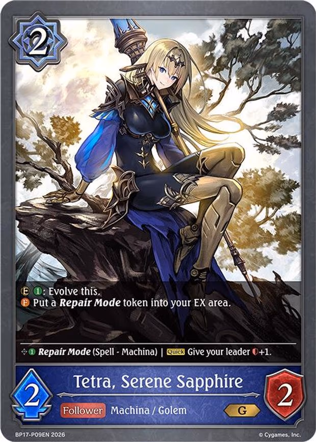 Tetra, Serene Sapphire - P09EN