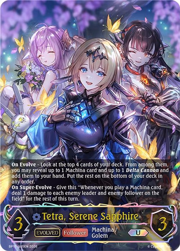 Tetra, Serene Sapphire - Ultimate (BP17-U05EN)