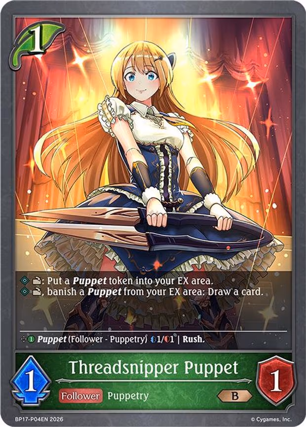 Threadsnipper Puppet - P04EN - Premium (BP17-P04EN)