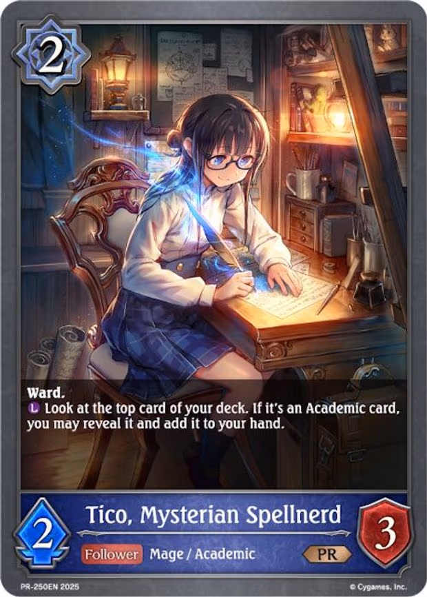 Tico, Mysterian Spellnerd