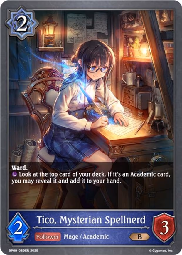Tico, Mysterian Spellnerd - Bronze (BP09-059EN)