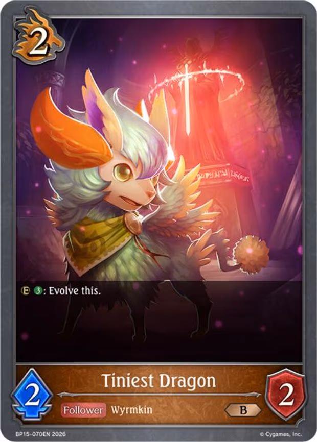 Tiniest Dragon - Bronze (BP15-070EN)