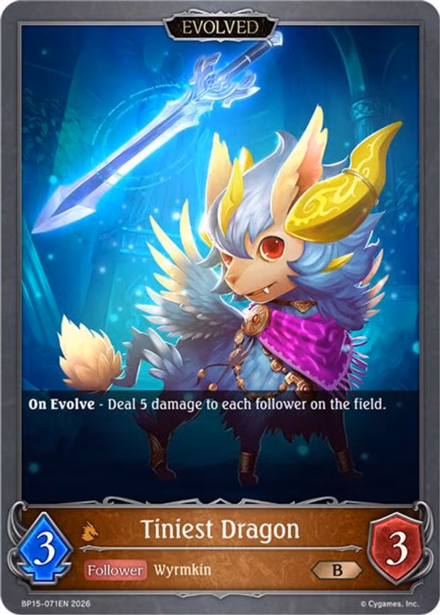 Tiniest Dragon - Bronze (BP15-071EN)