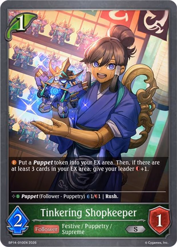 Tinkering Shopkeeper - Silver (BP14-010EN)