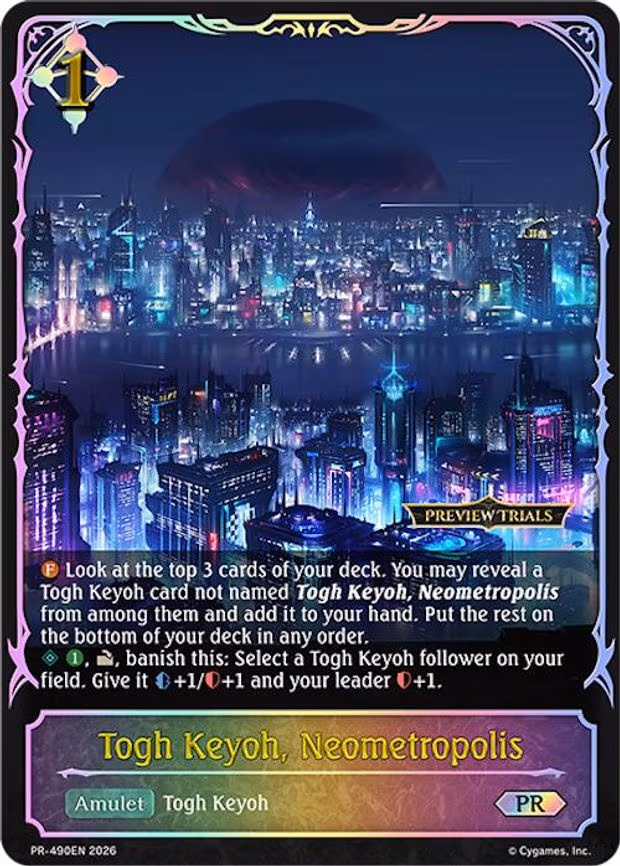 Togh Keyoh, Neometropolis - Promo (PR-490EN)