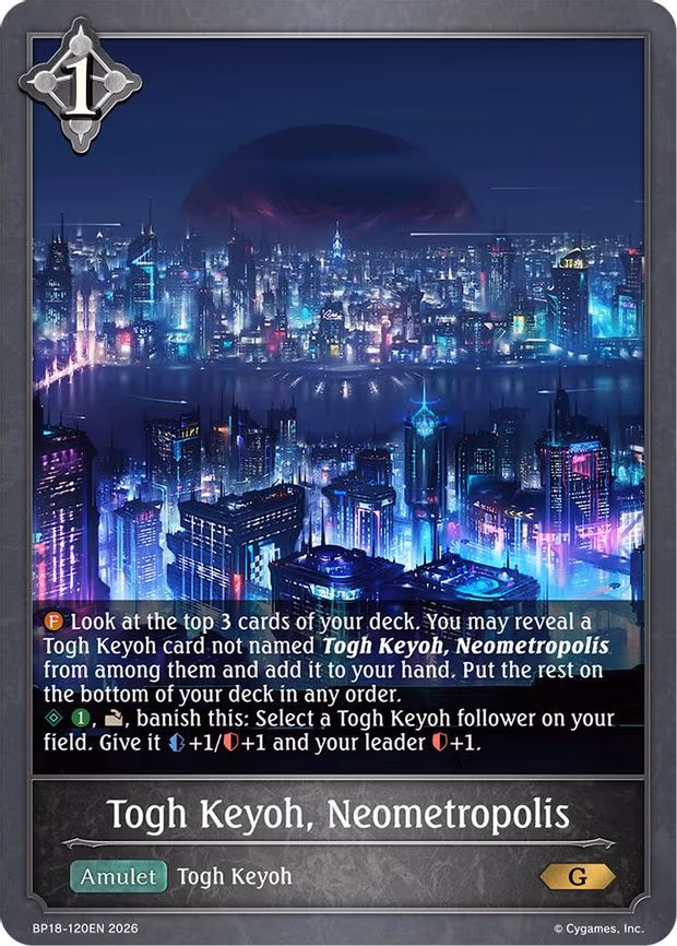 Togh Keyoh, Neometropolis - Gold (BP18-120EN)