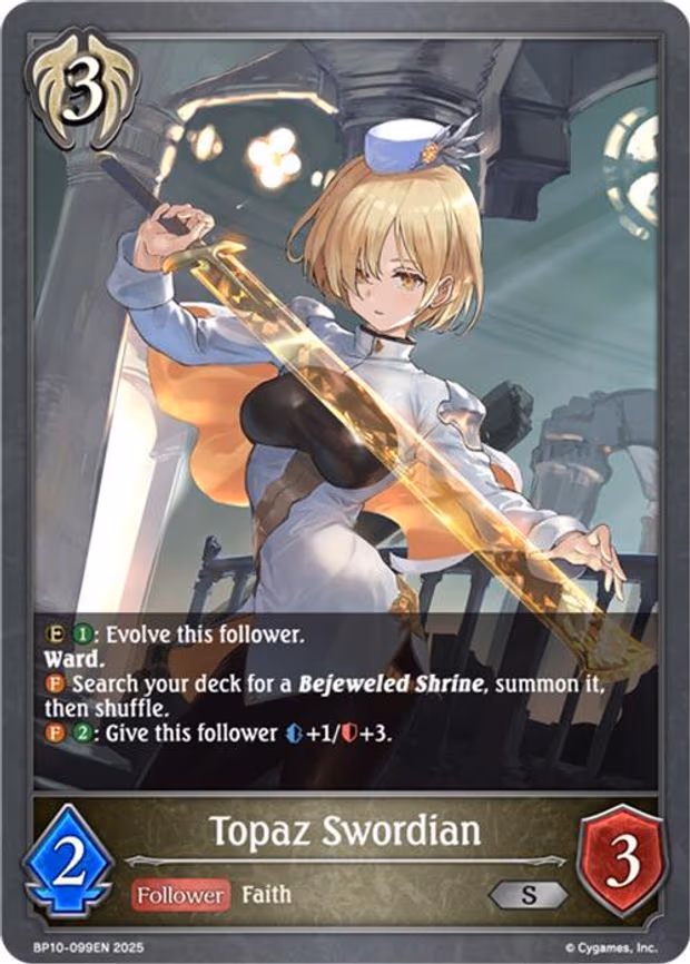 Topaz Swordian - Silver (BP10-099EN)