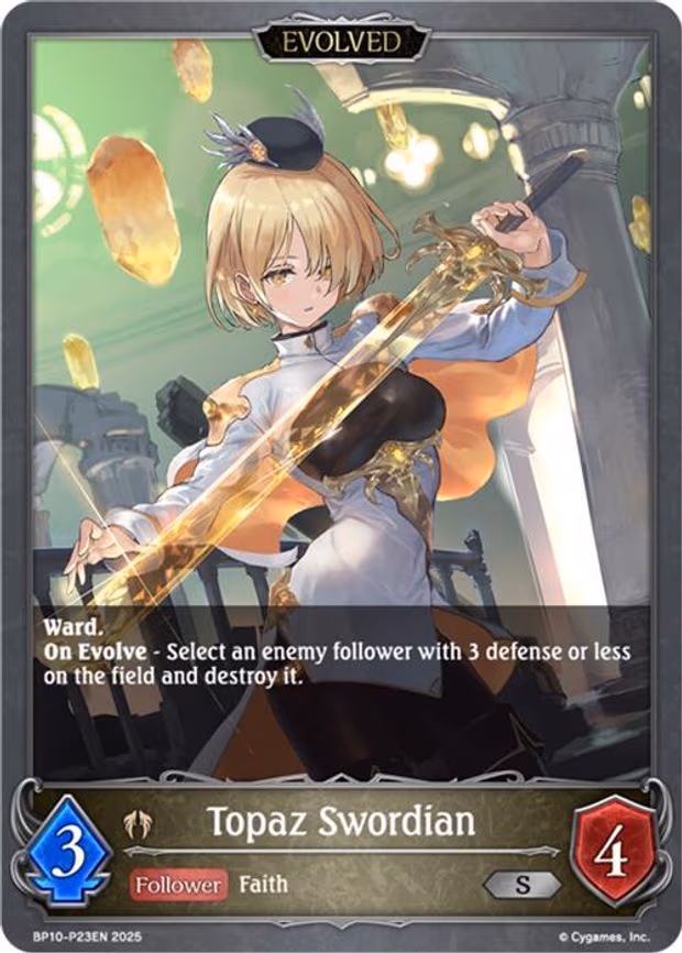 Topaz Swordian - Premium (BP10-P23EN)