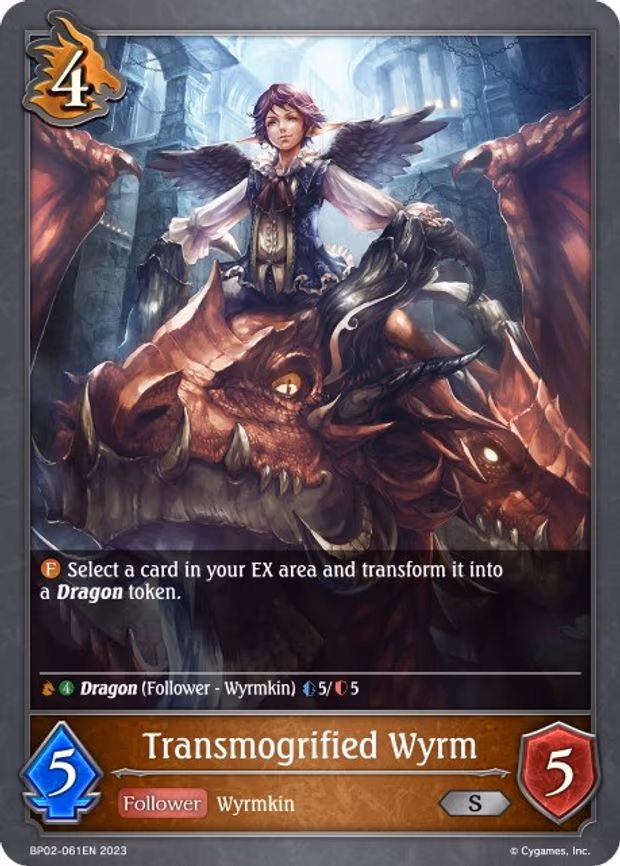 Transmogrified Wyrm - Silver (BP02-061EN)